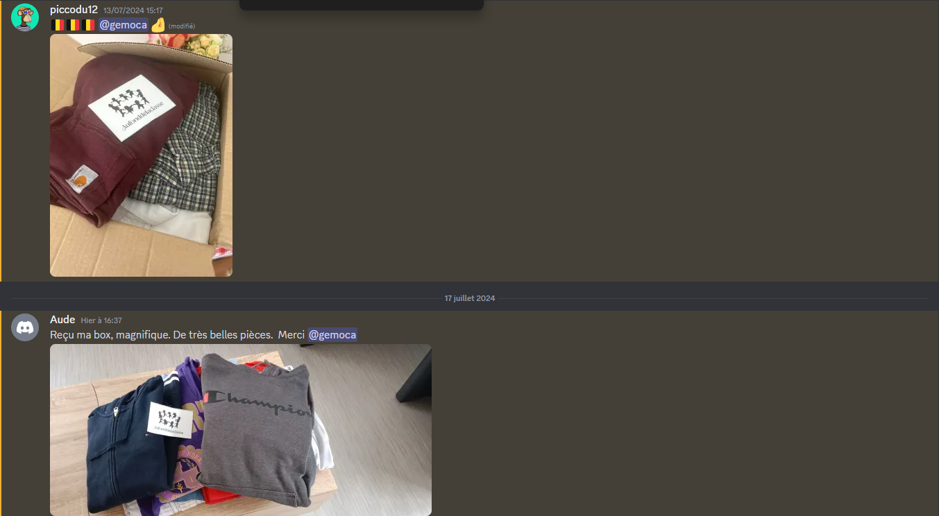 Box Aufonddelaclasse (minimum 8 articles)