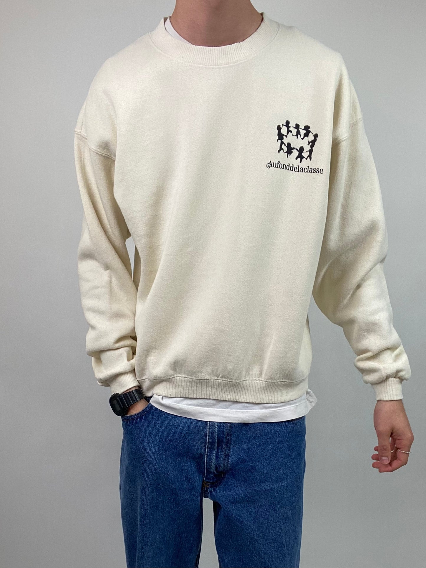 Sweat-shirt "Laviecontinue" Taille L