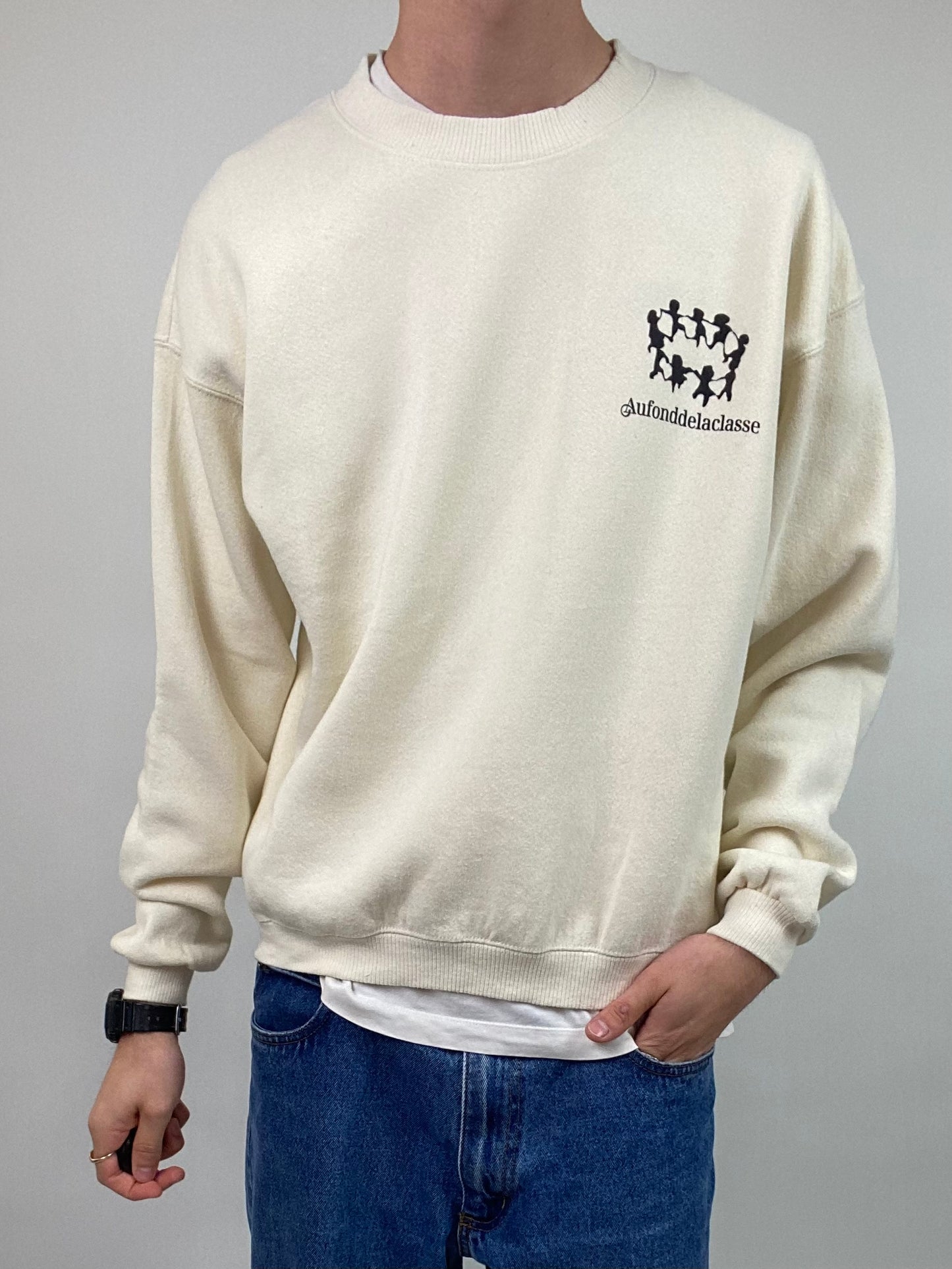 Sweat-shirt "Laviecontinue" Taille L