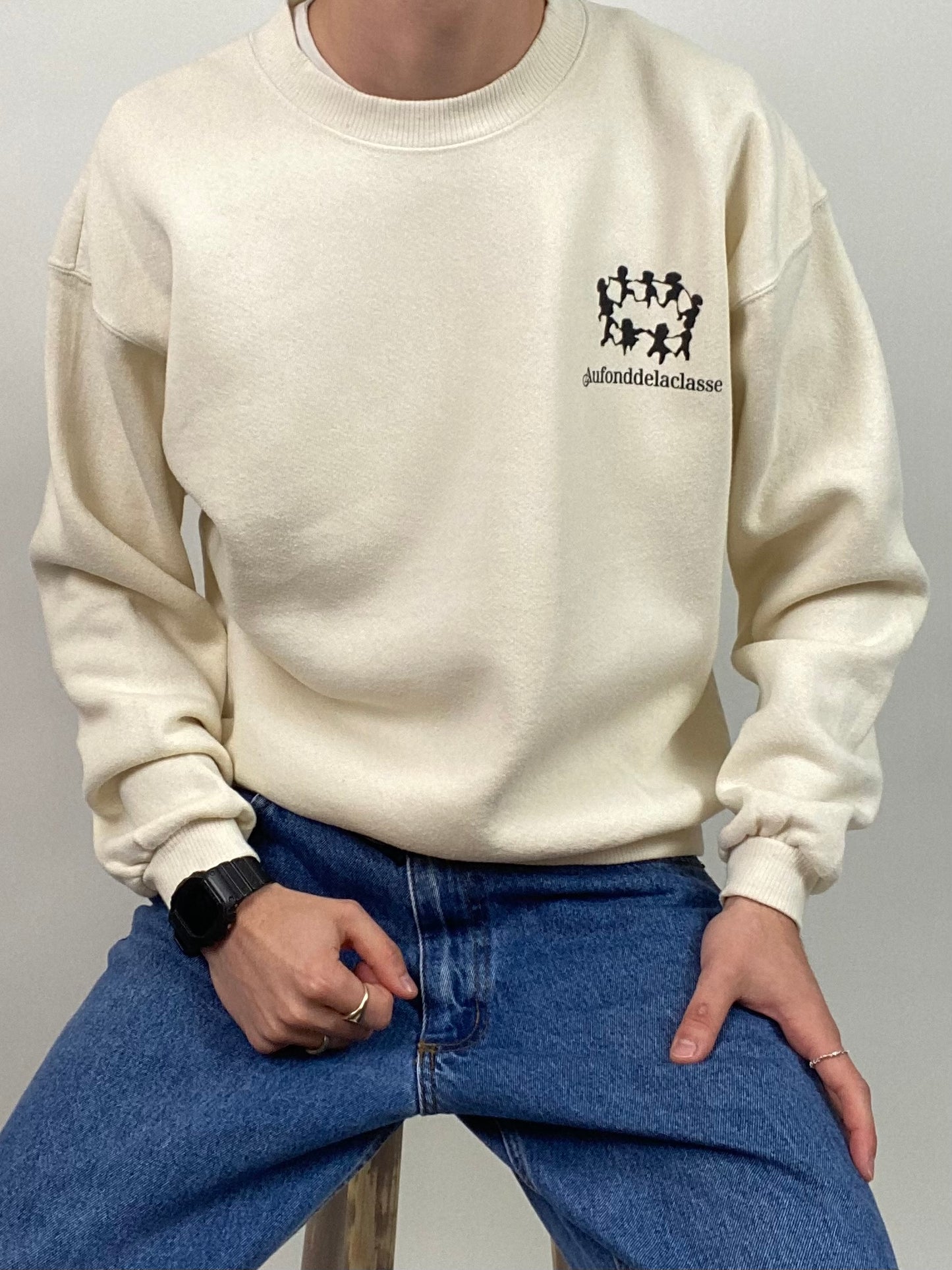 Sweat-shirt "Laviecontinue" Taille L