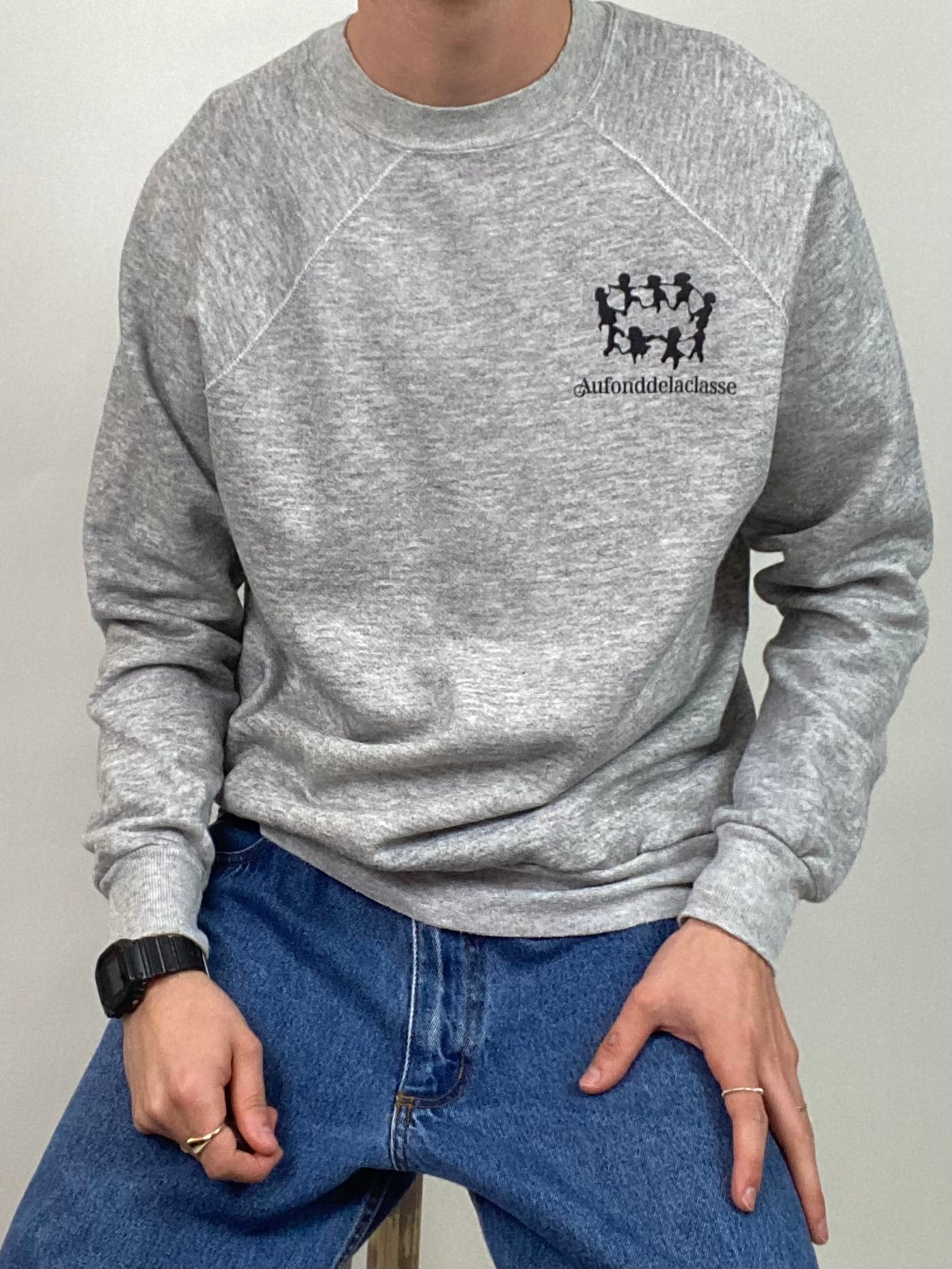Sweat-shirt "Laviecontinue" Taille M