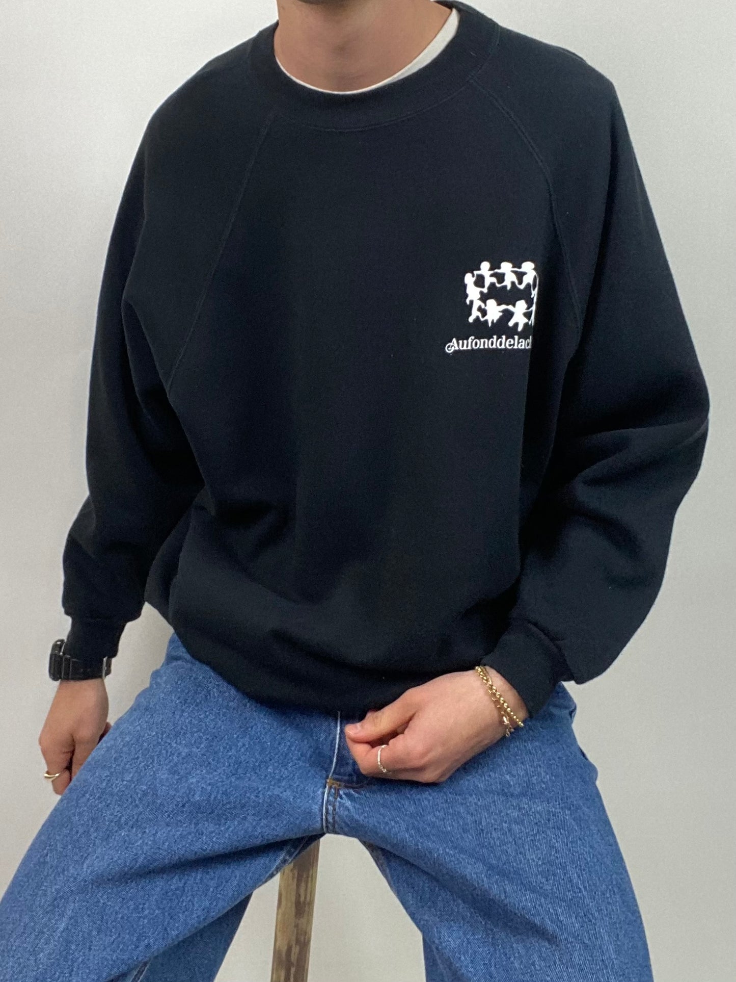Sweat-shirt "Laviecontinue" Taille L (recommandé)