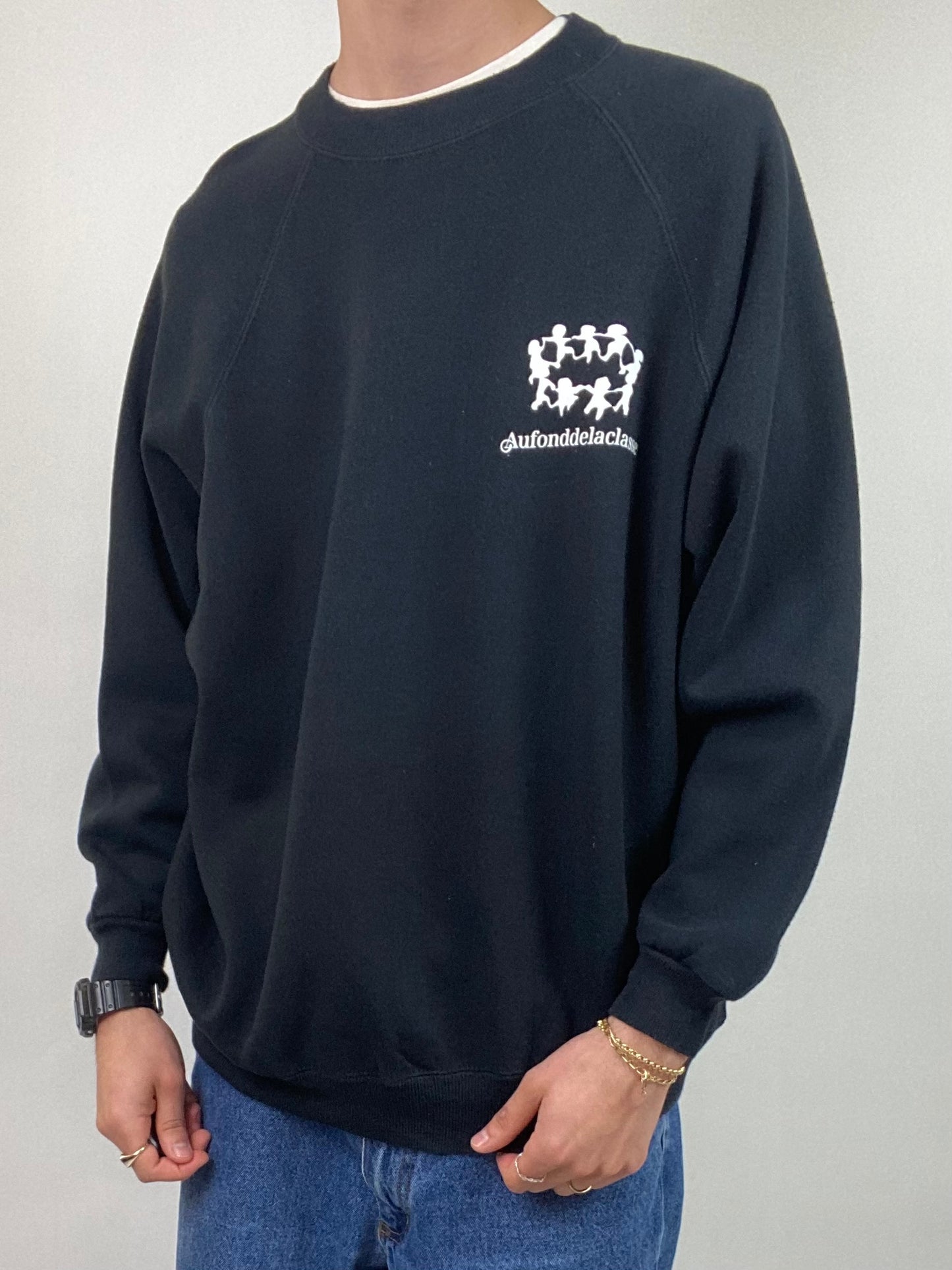 Sweat-shirt "Laviecontinue" Taille L (recommandé)