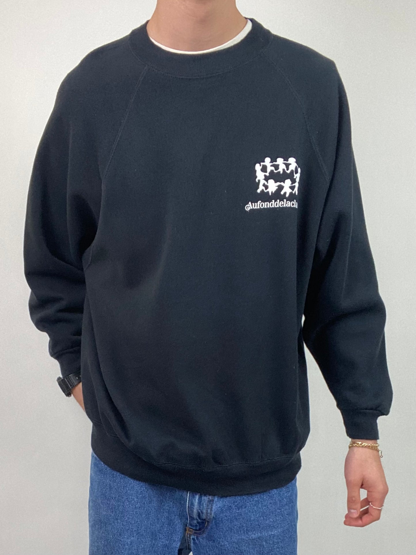 Sweat-shirt "Laviecontinue" Taille L (recommandé)
