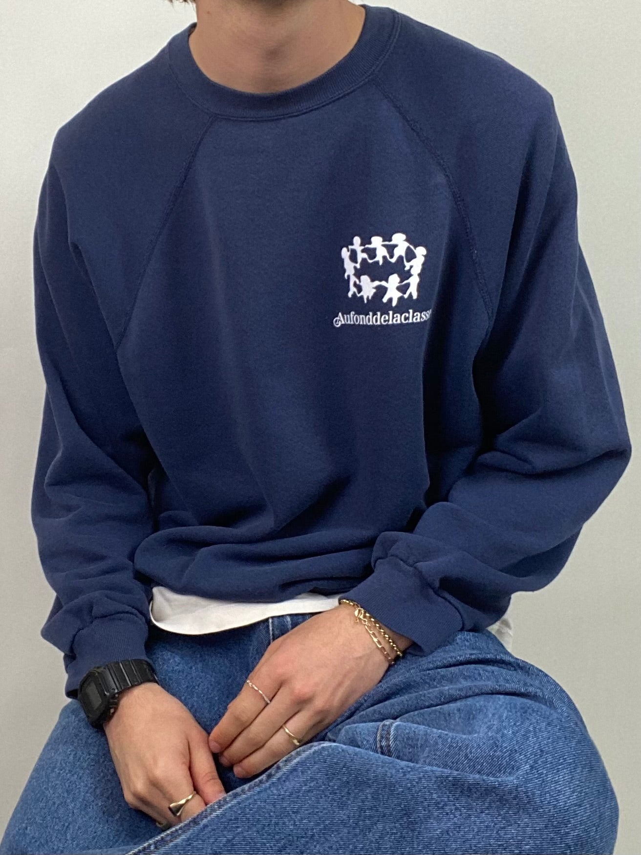 Sweat-shirt "Laviecontinue" Taille L
