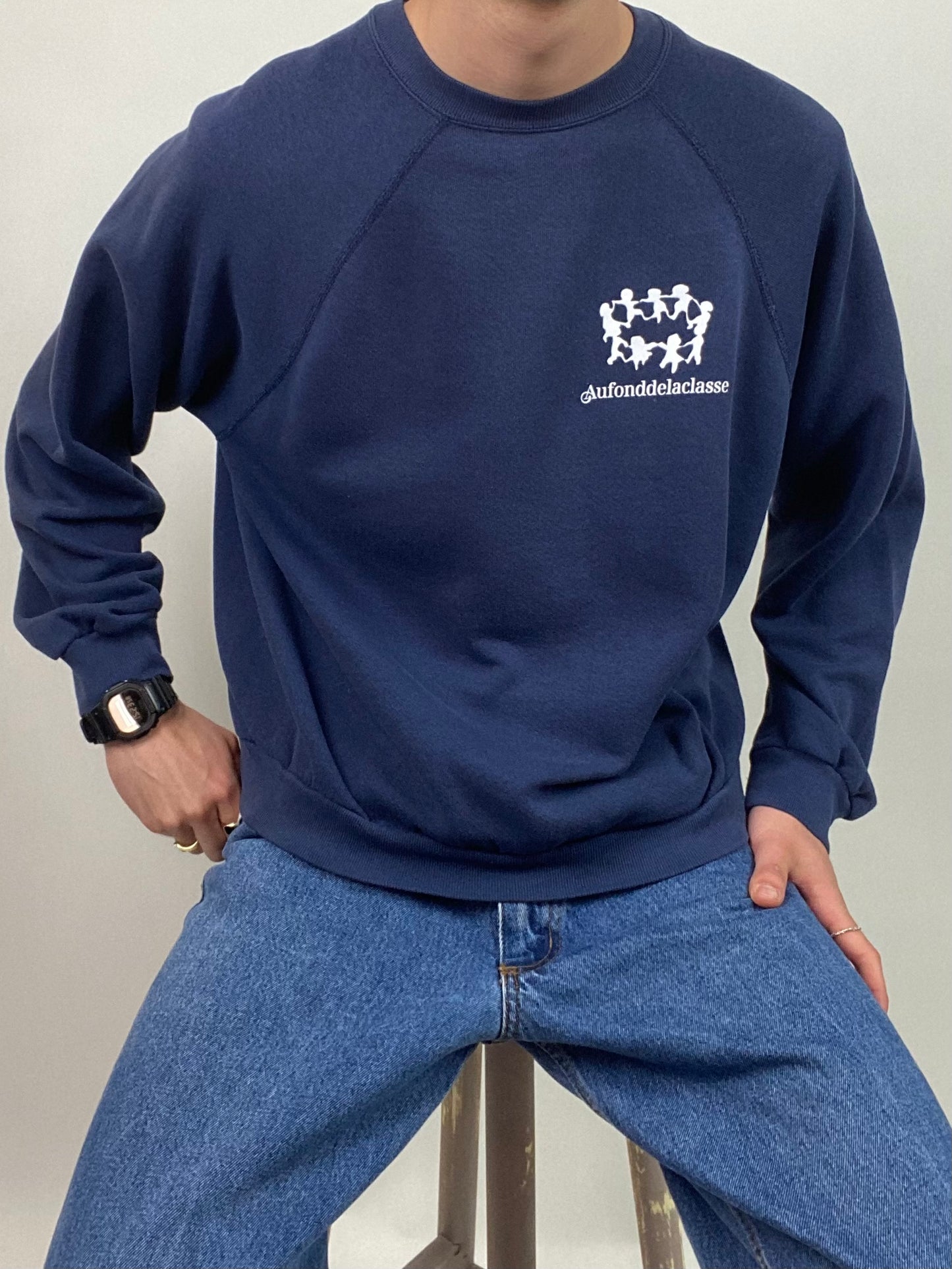 Sweat-shirt "Laviecontinue" Taille L